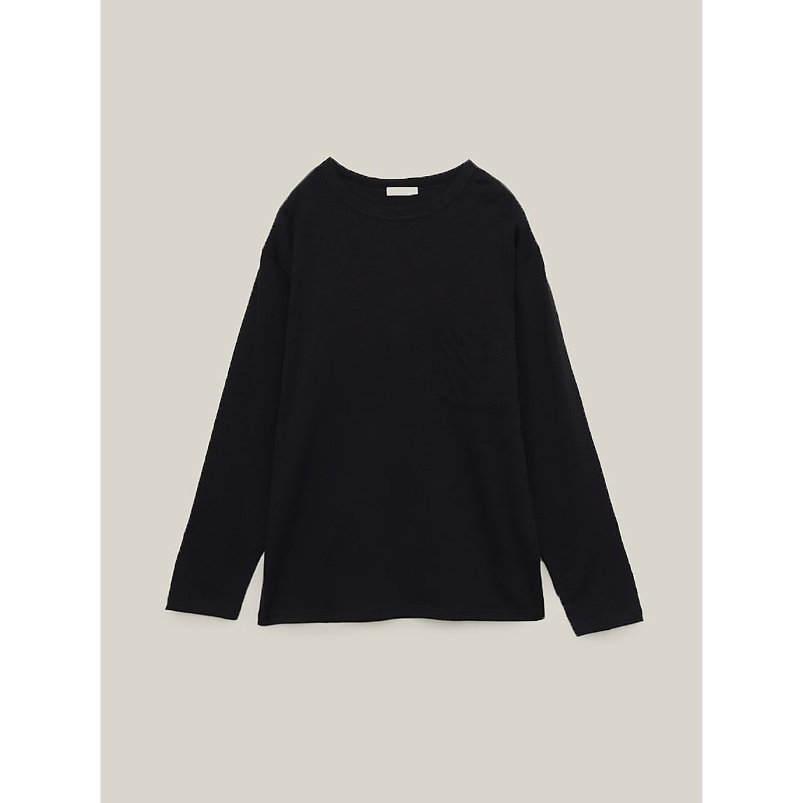 メリノウール レギュラー長袖ポケットTシャツ MENS