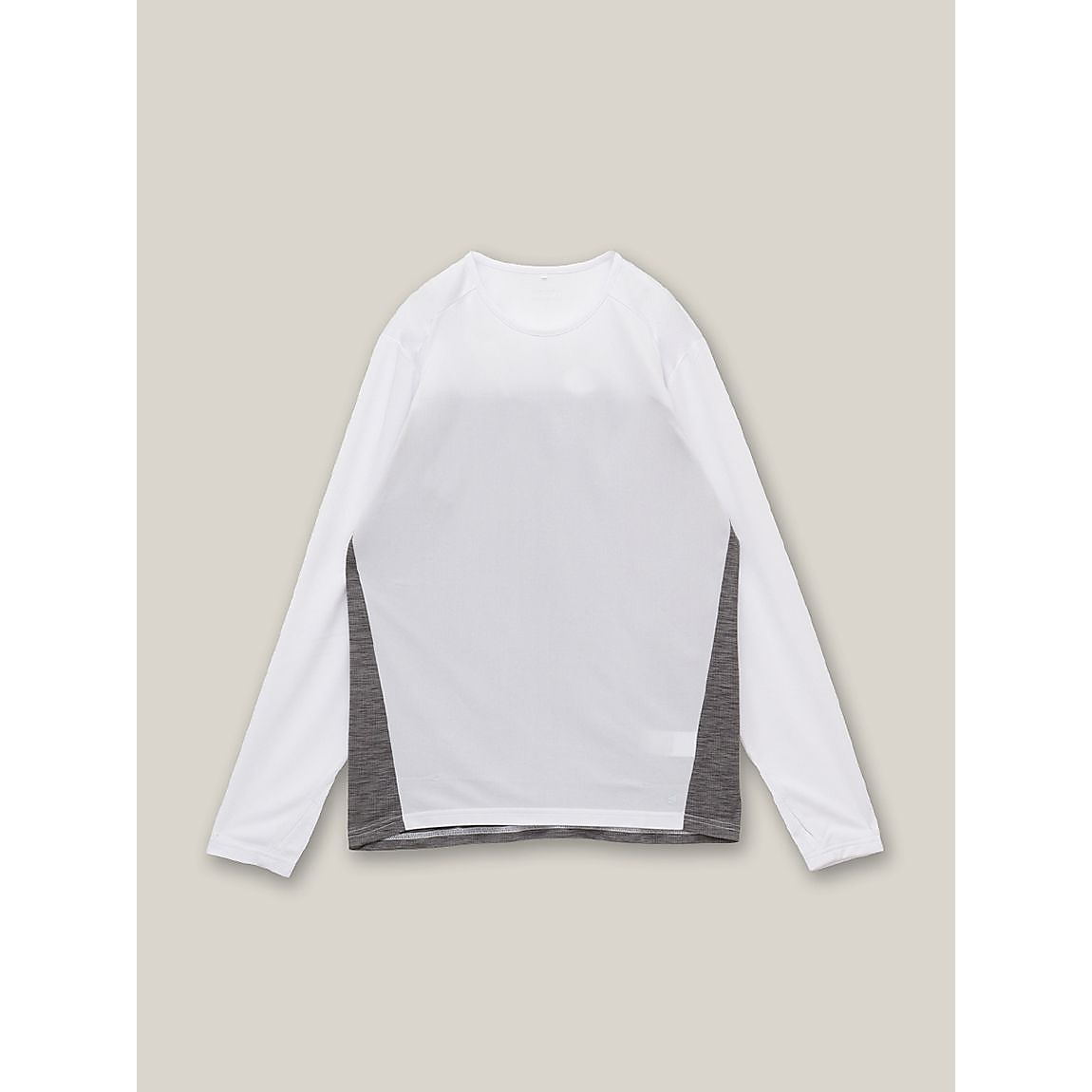 RUNスムースドビー クルーネックロングスリーブTシャツ MENS