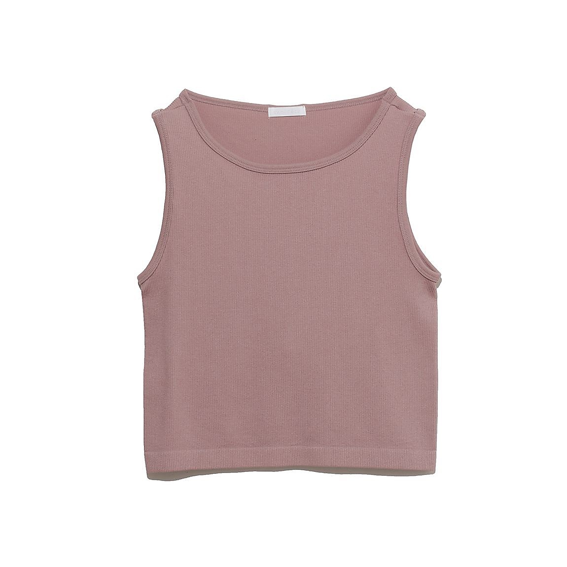 成型 クロップドリブタンク LADIES
