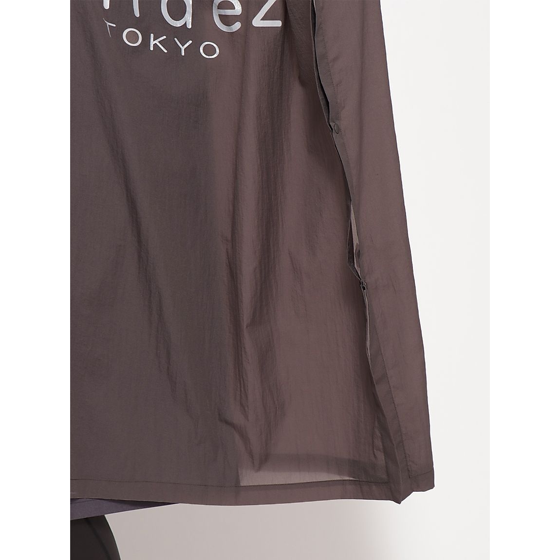 撥水NYLON　ポケッタブルポンチョUNISEX