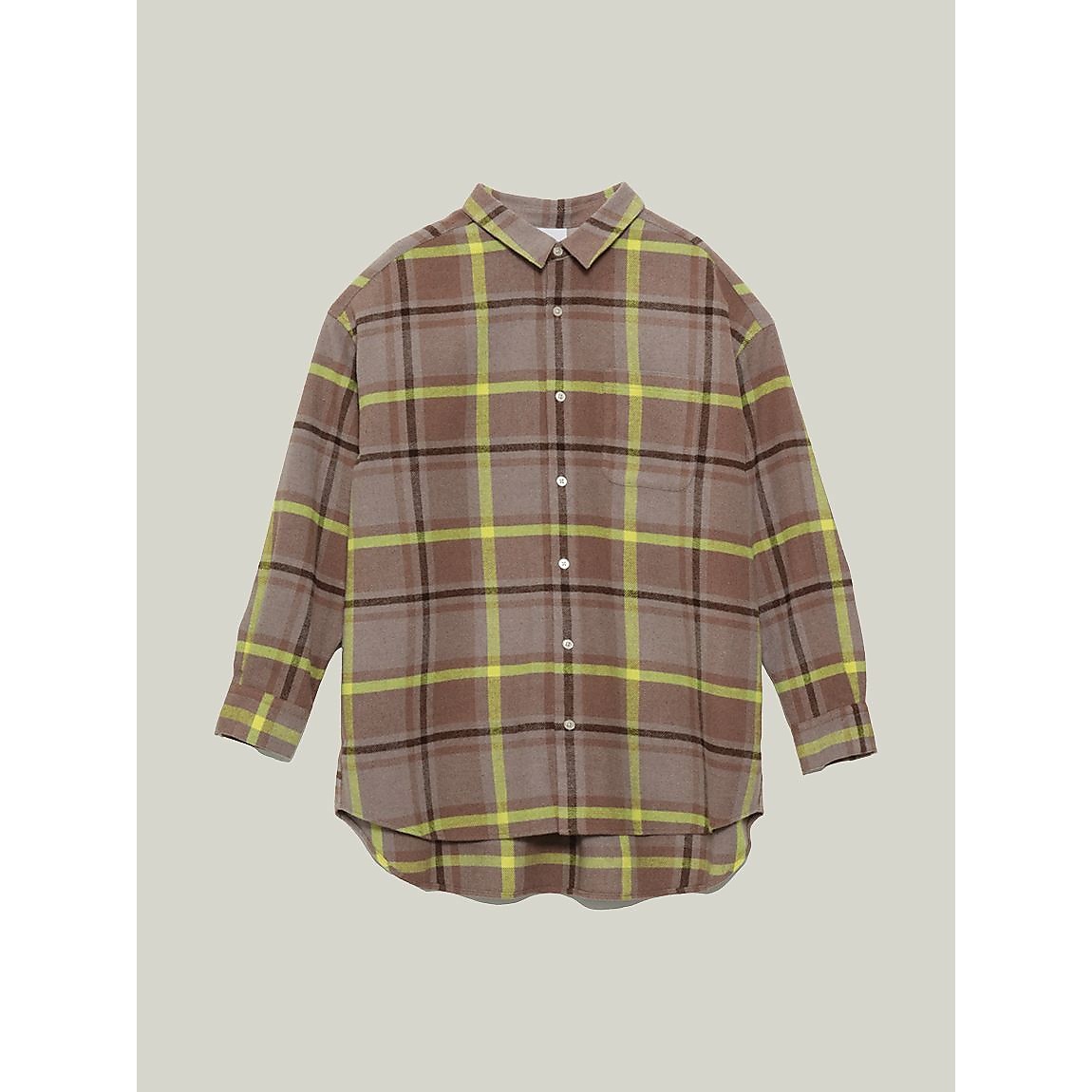 ビッグチェック オーバーサイズシャツ