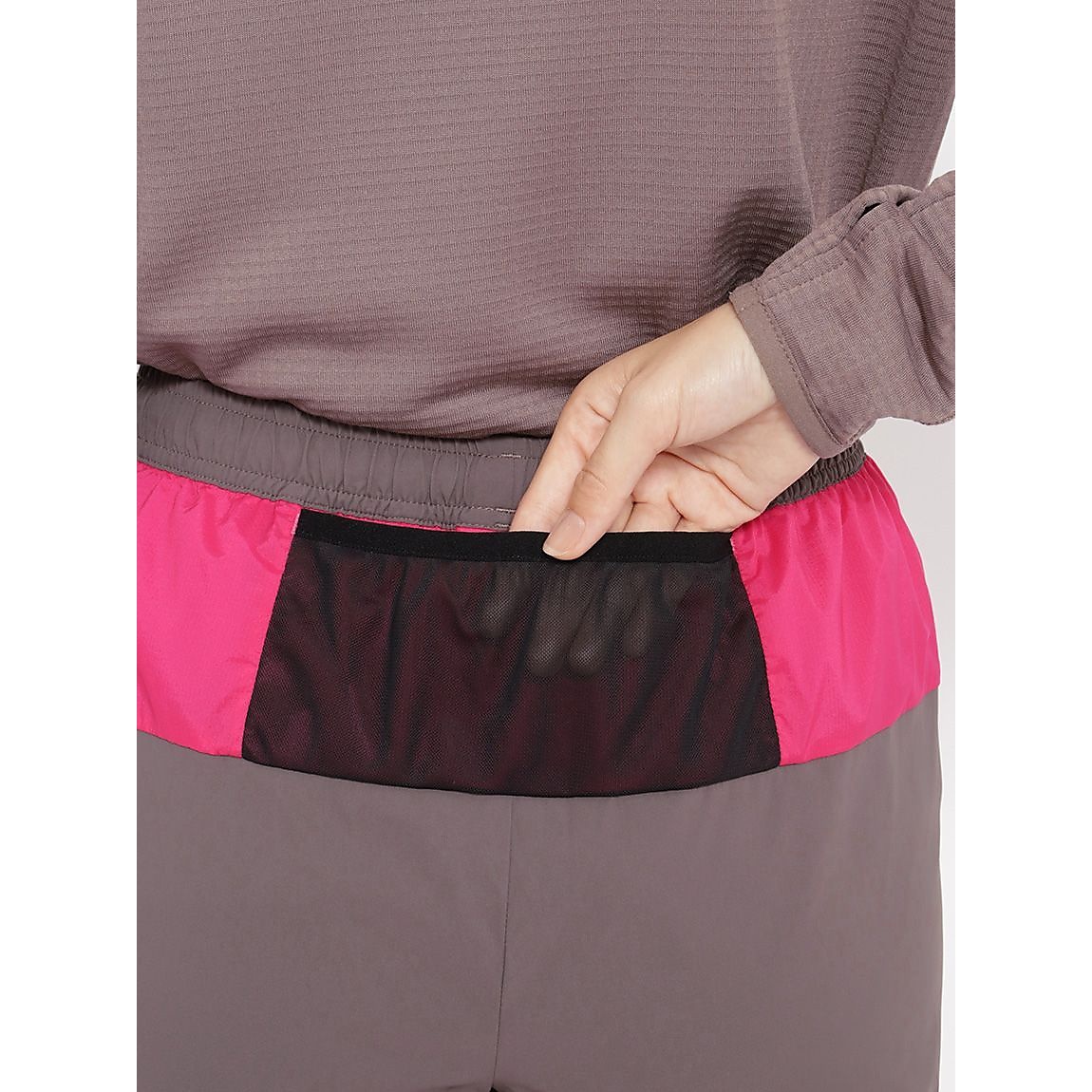 for RUN ウィンドストレッチpr ロングパンツ LADIES