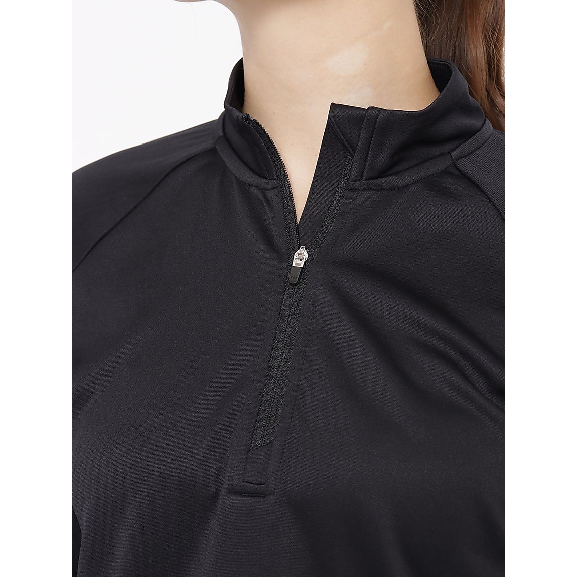 for RUN テックカノコ ハーフジップ長袖Tシャツ LADIES