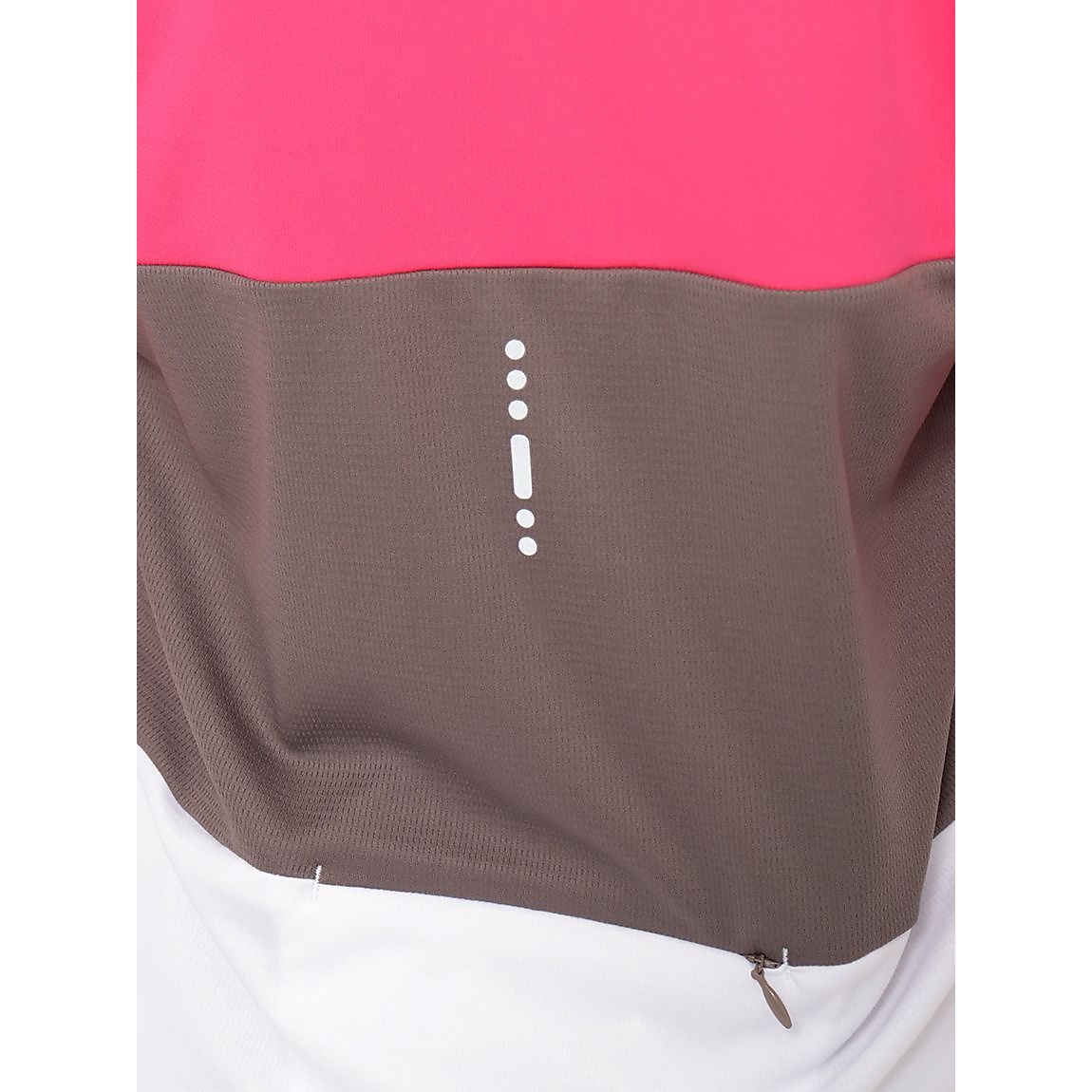 for RUN ドライスムースpr スリーカラーライン長袖Tシャツ LADIES