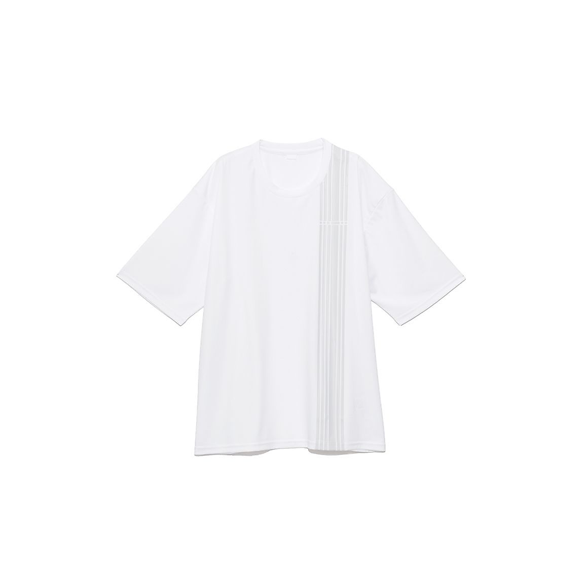 for RUN ドライスムースpr オーバーサイズラインTシャツ MENS