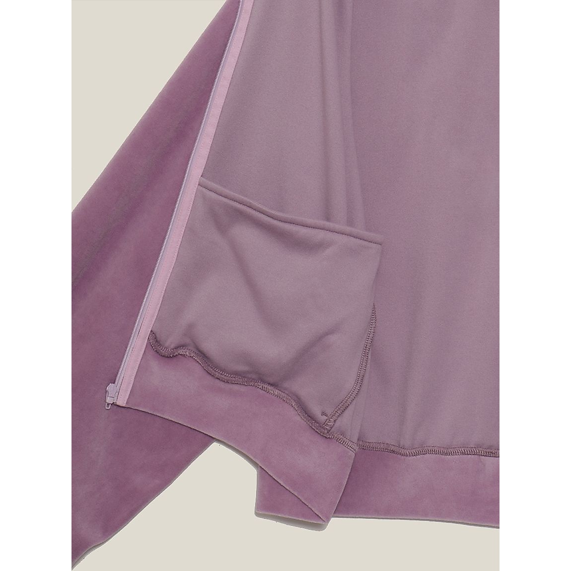 コンパクトベロアブルゾン