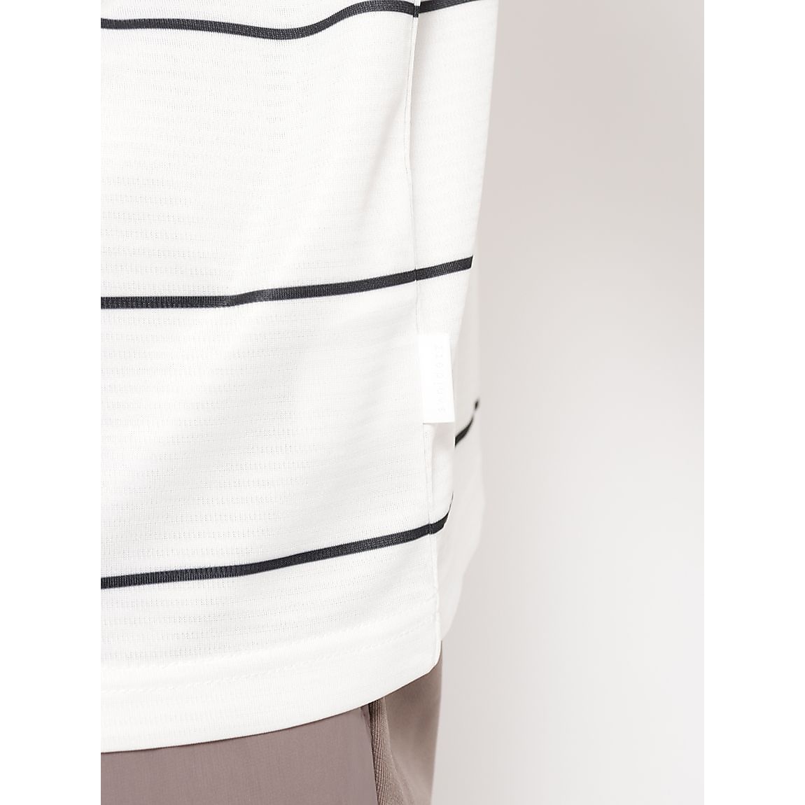 ハニカムドライスムース ハーフジップ長袖TシャツMENS