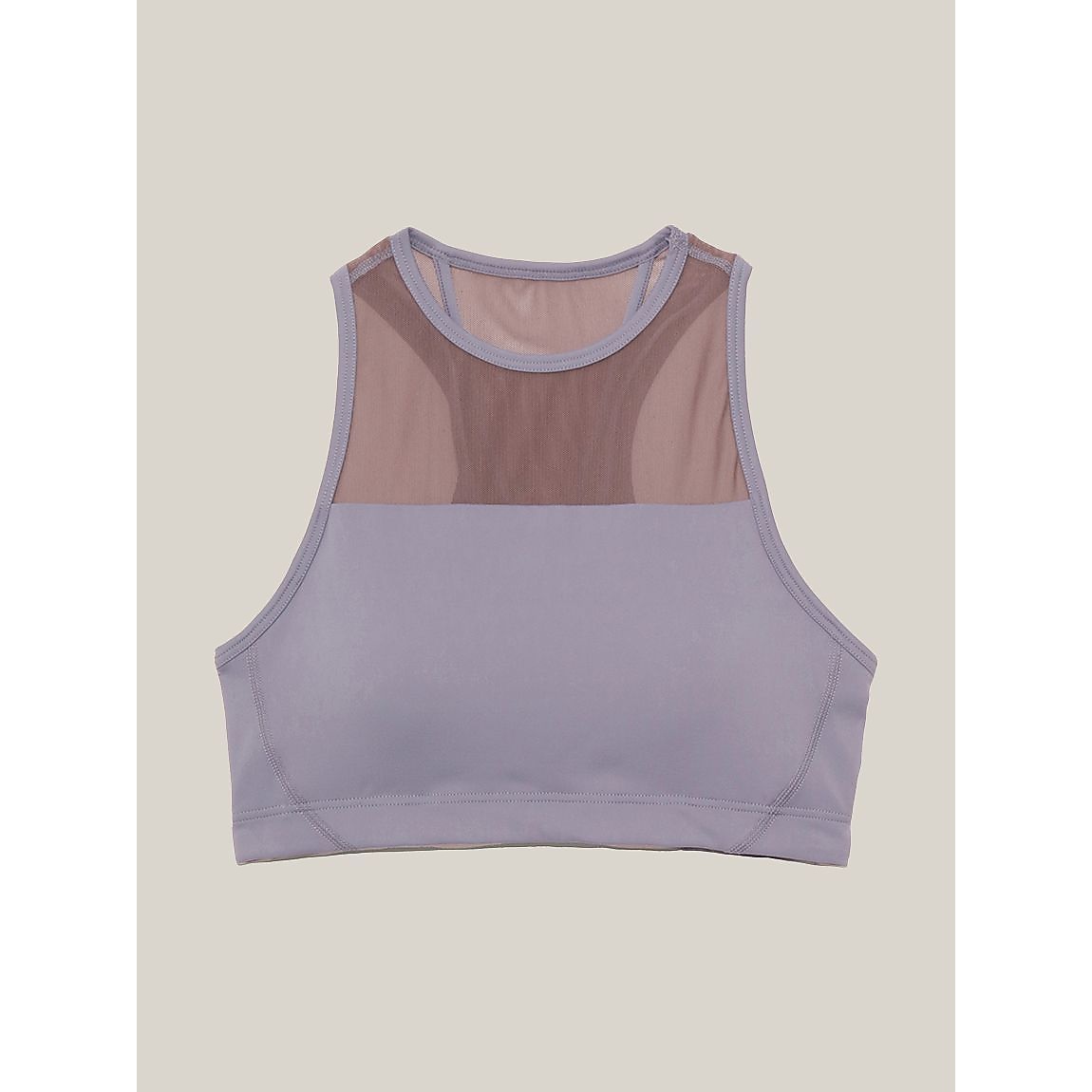 ナイロンスパンライトサポート ブラトップクロップトメッシュ