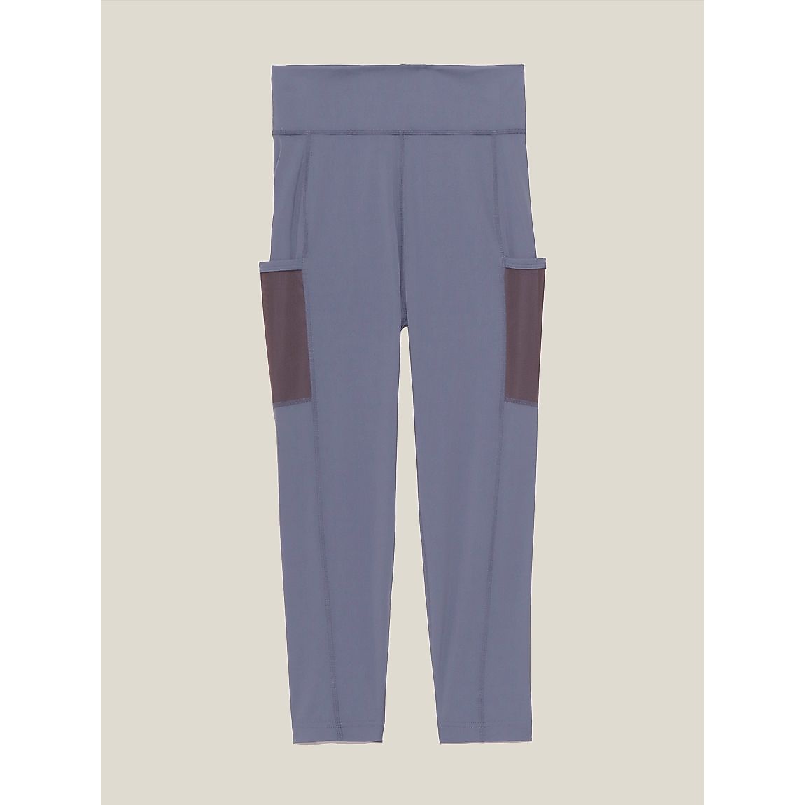 ナイロンスパンライトサポート クロップトタイツ