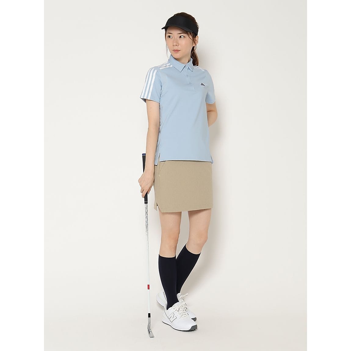ＨＥＡＴ．ＲＤＹスリーストライプス　半袖ストレッチシャツ