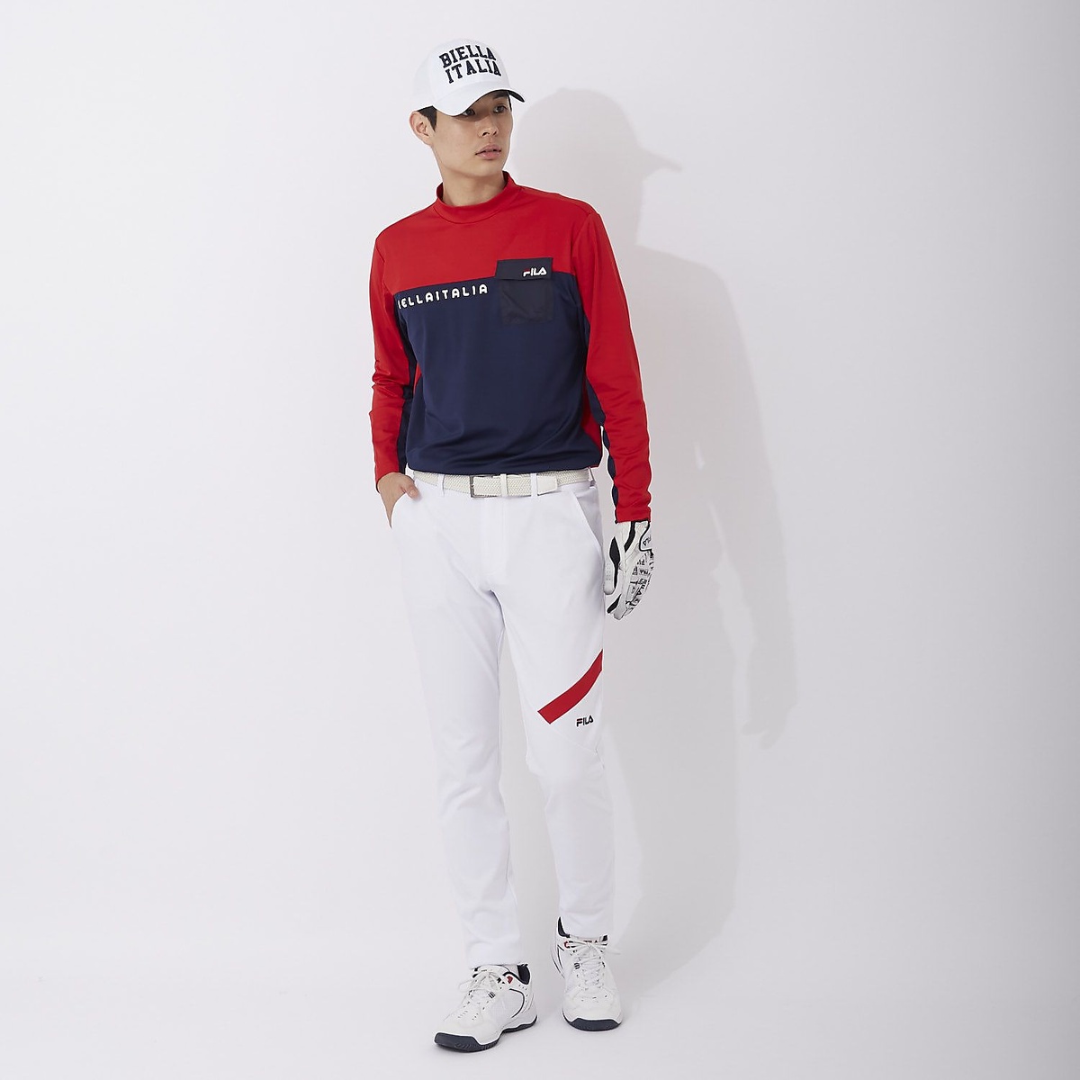 ＦＩＬＡ　ＧＯＬＦ　ナガソデ　シャツ