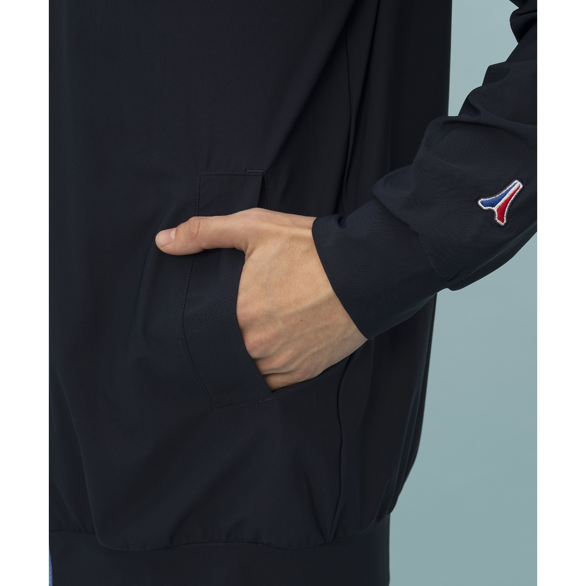 接触涼感 スタンドジャージジャケット