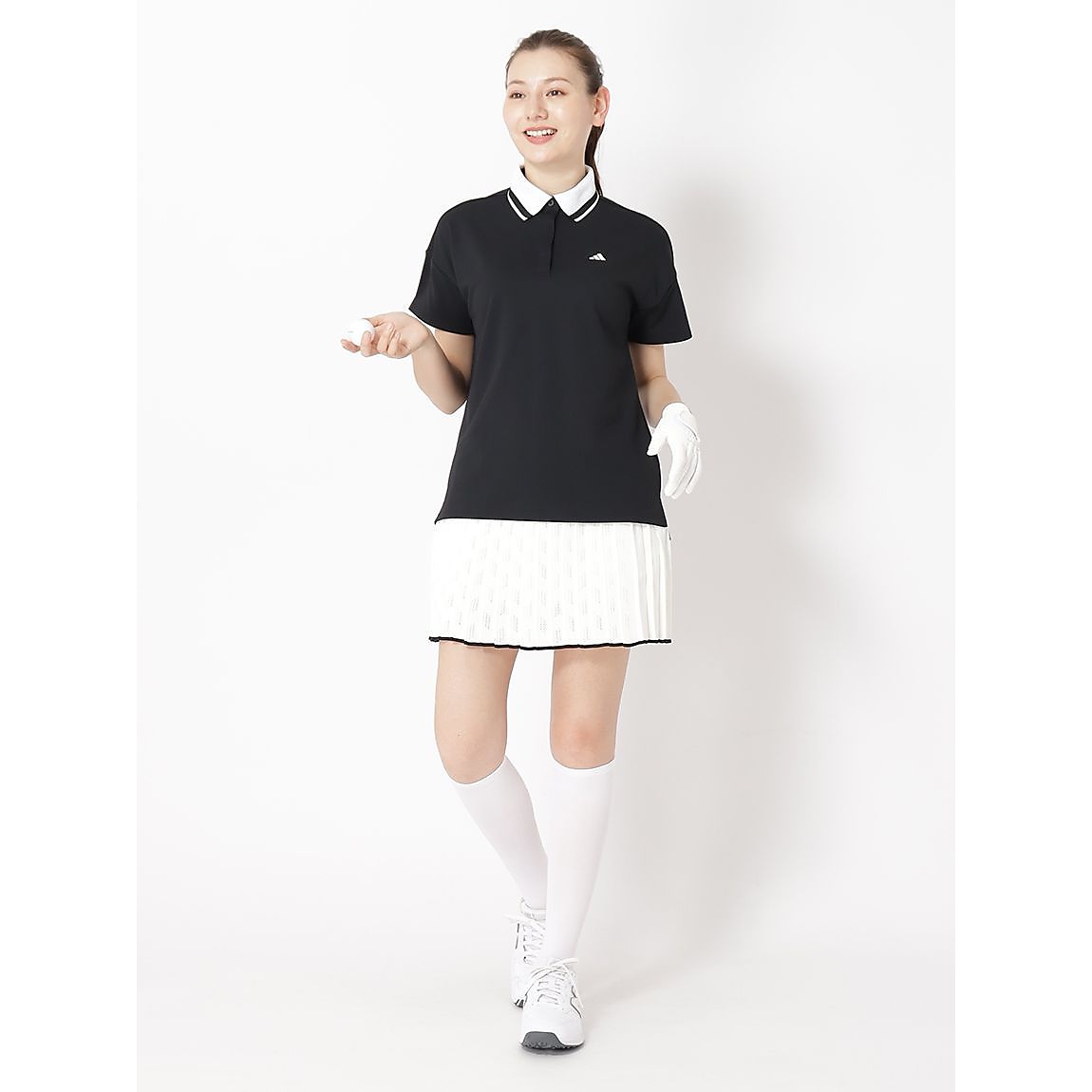 ボックスシルエット ミニピケポロ