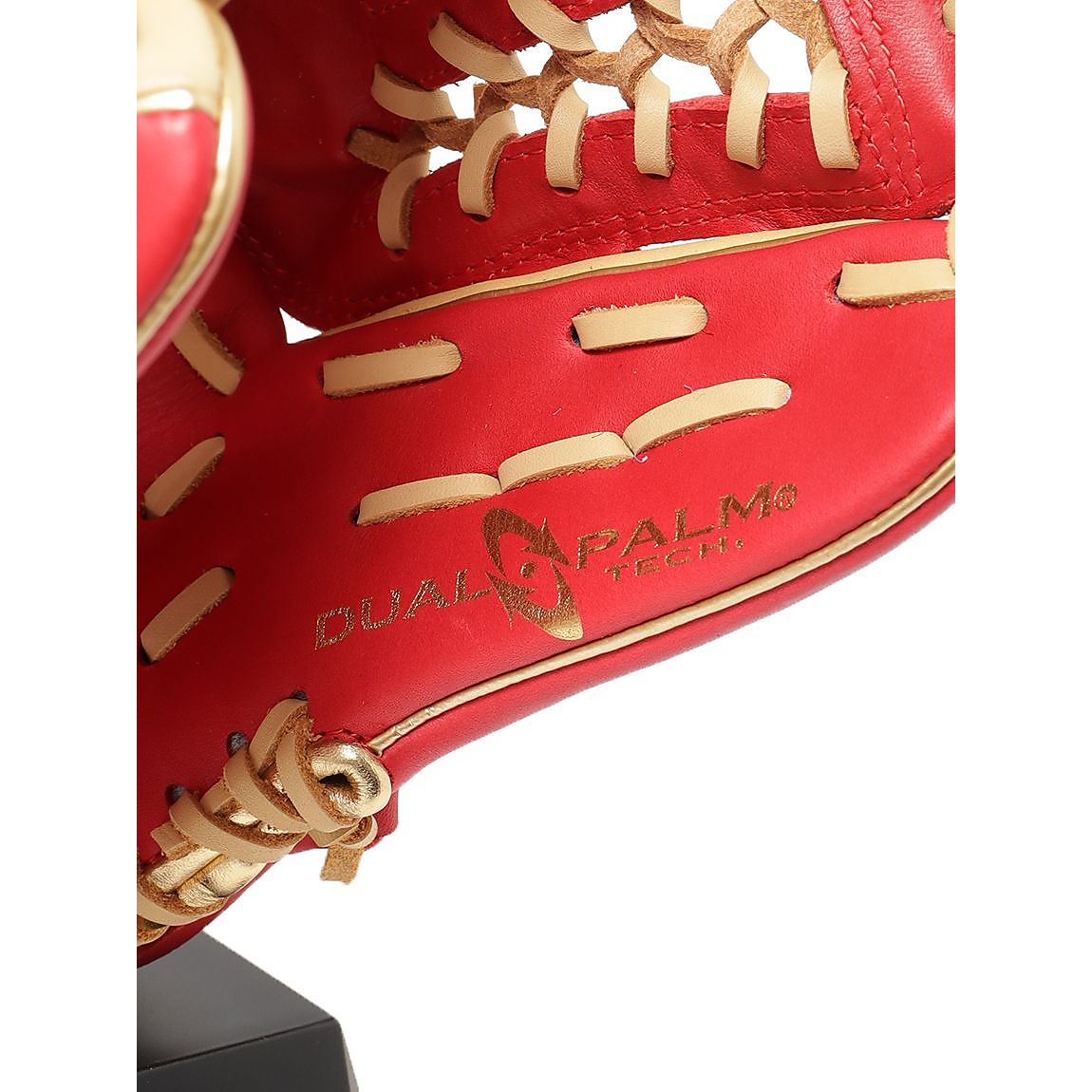 軟式 HYPER TECH COLOR SYNC(ハイパーテックカラーシンク)N55W-スカーレット/キャメル