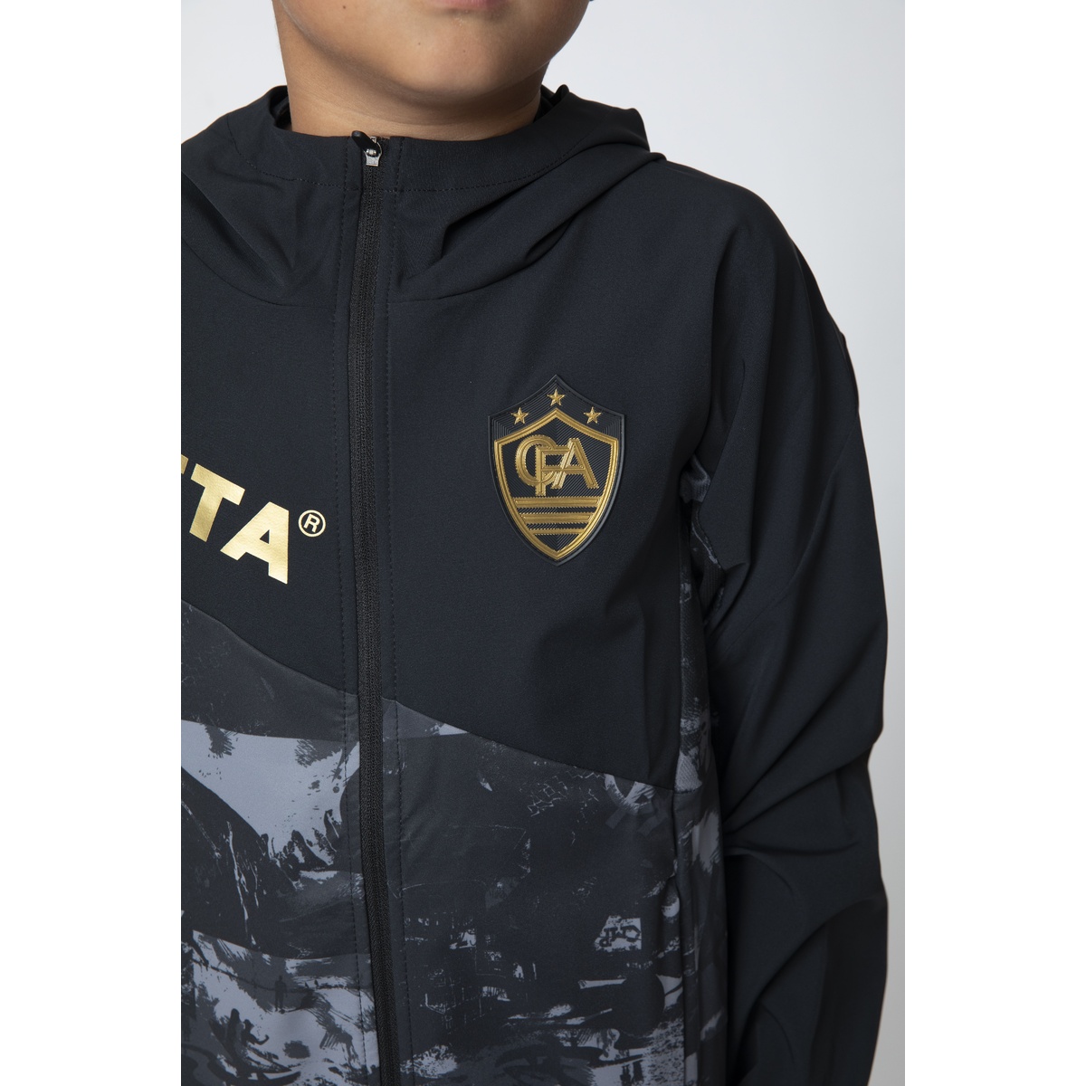 FCA Jrストレッチウィンドジャケット