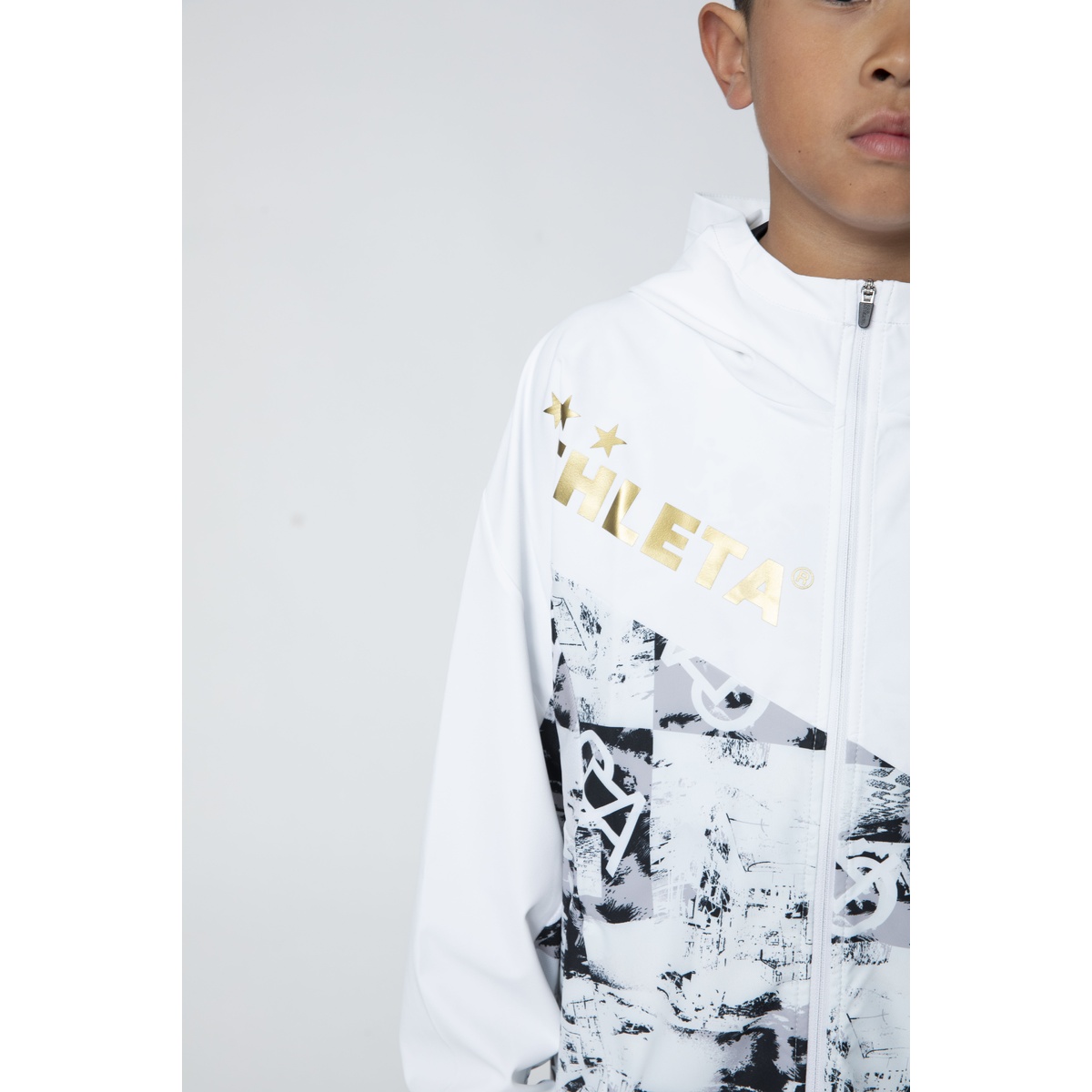 FCA Jrストレッチウィンドジャケット