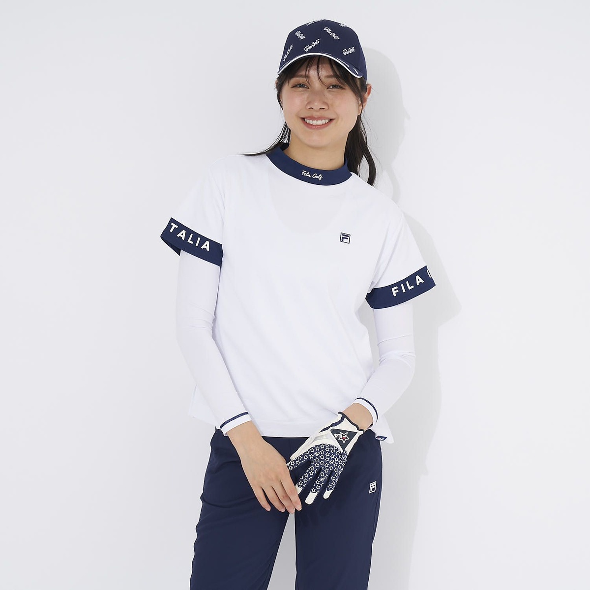 FILA GOLFハンソデ シャツ