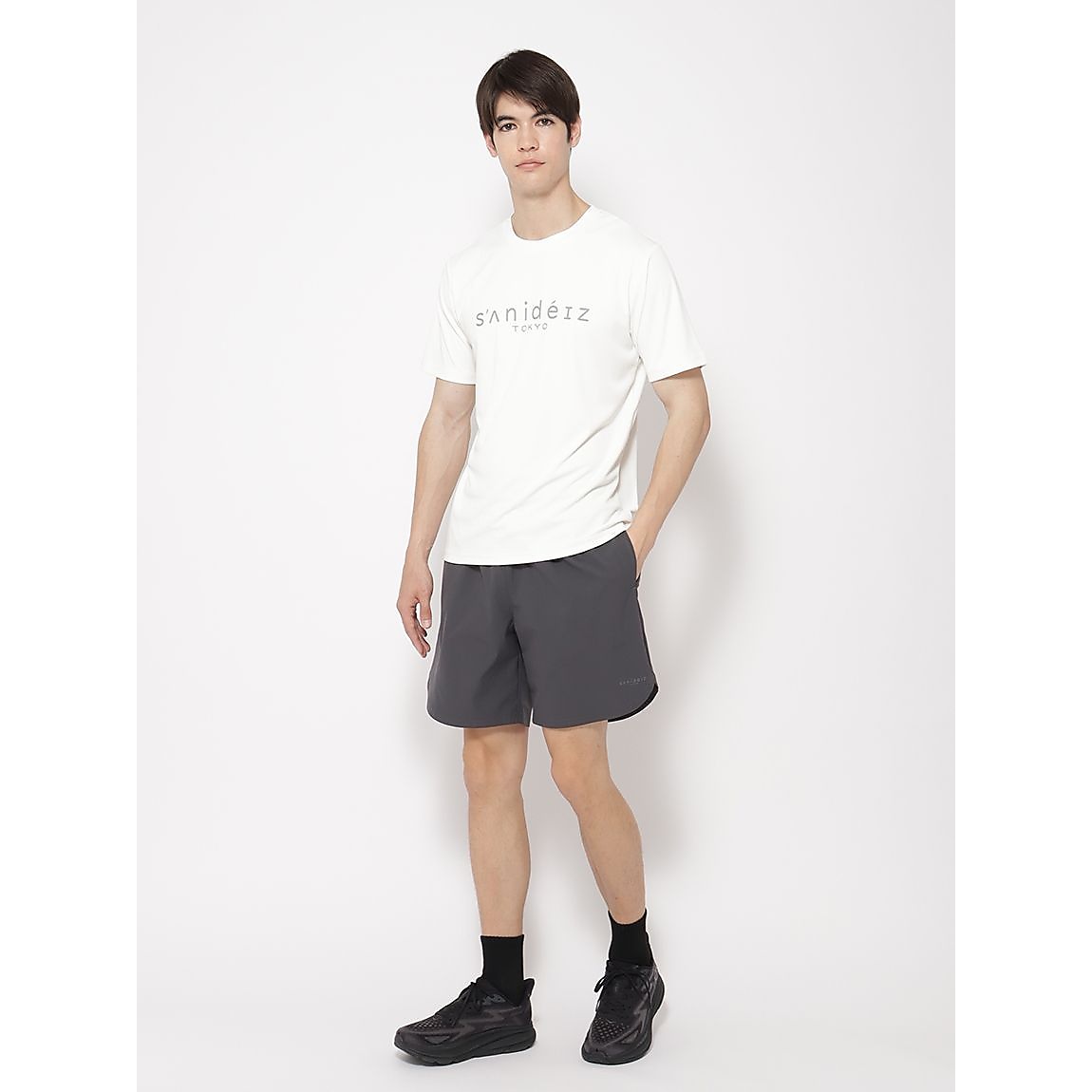 ドライスムース for RUN クルーネックTシャツロゴUNISEX