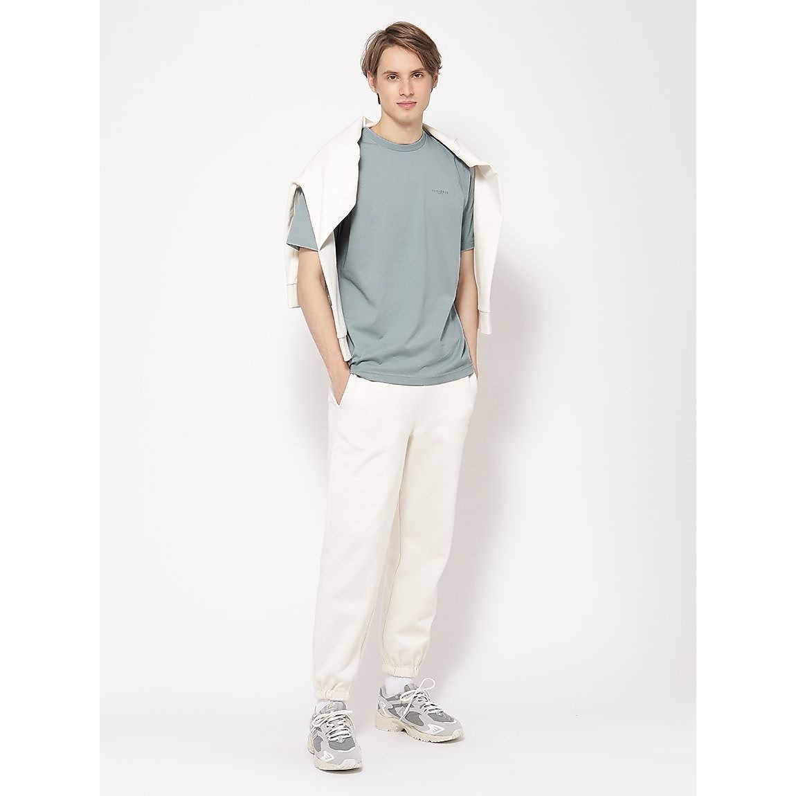 コットンポリエステル ベーシックTシャツ UNISEX