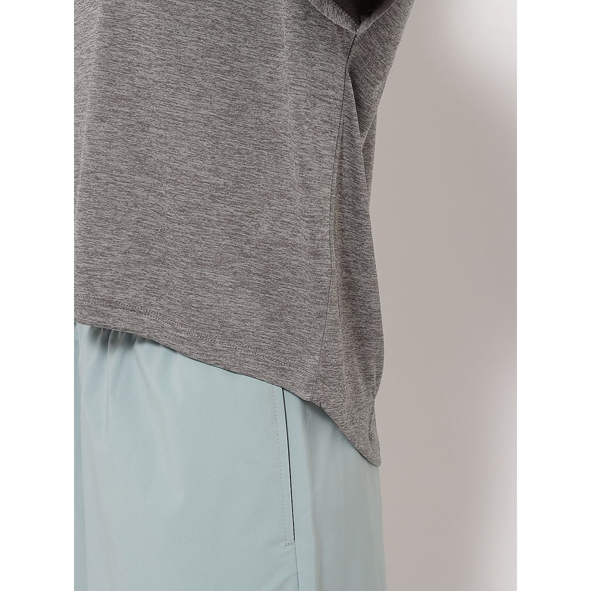 カチオン杢天竺 ドルマンTシャツ LADIES