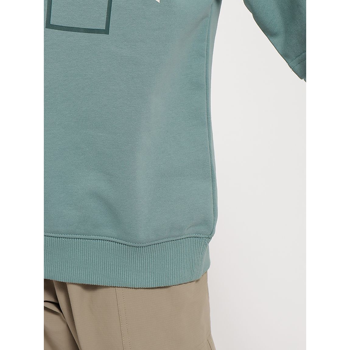 CVC裏毛スウェット クルーネック半袖ロゴJUNIOR