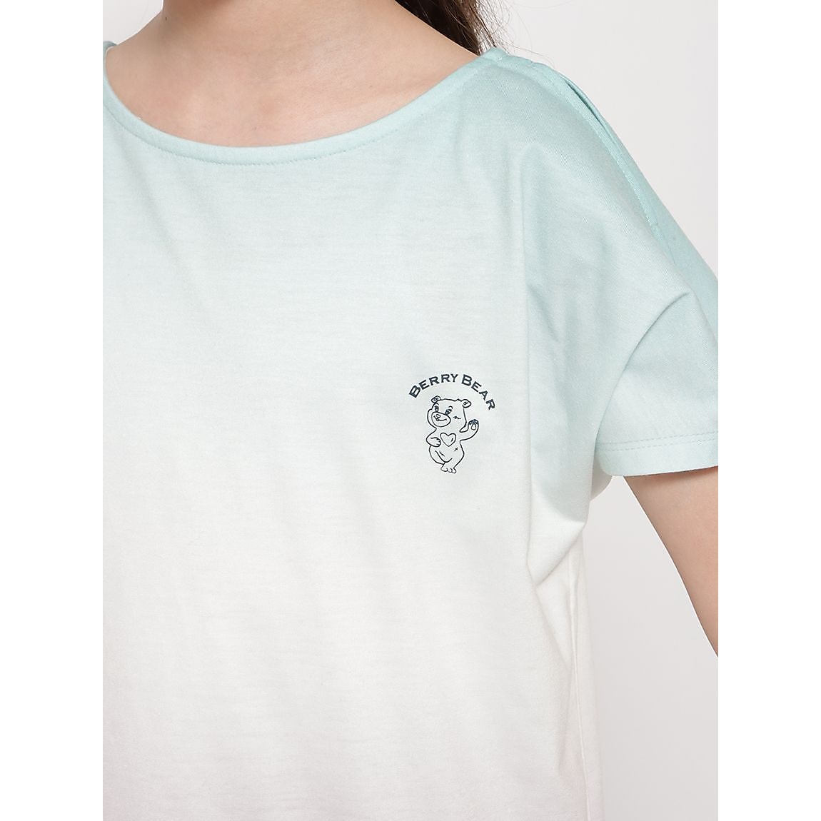 「Berry Bear」シリーズ グラデーションTシャツ GIRLS