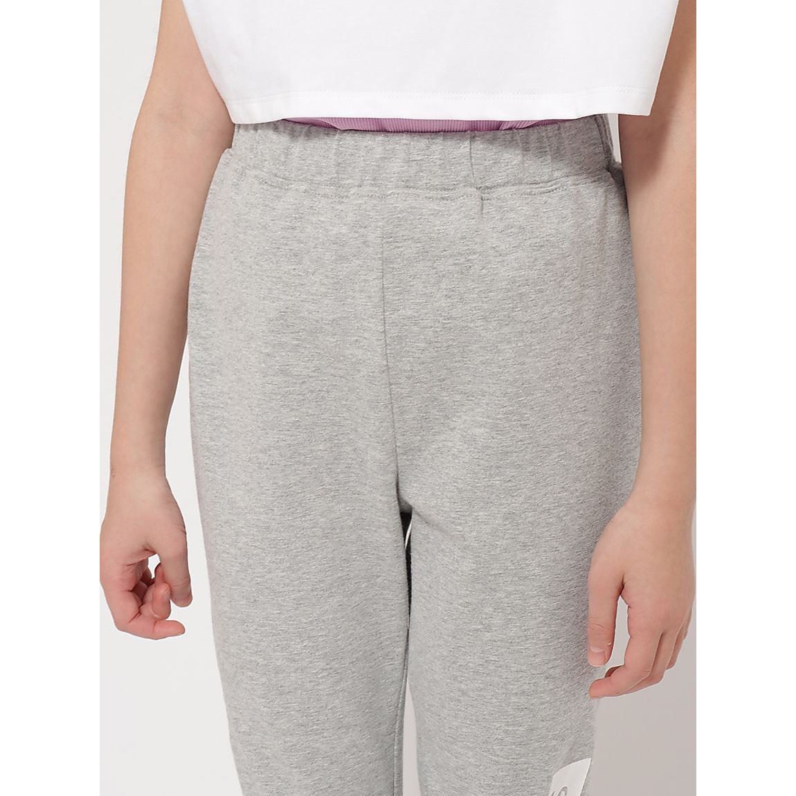 コットンPU天竺 クロップトロゴレギンス GIRLS