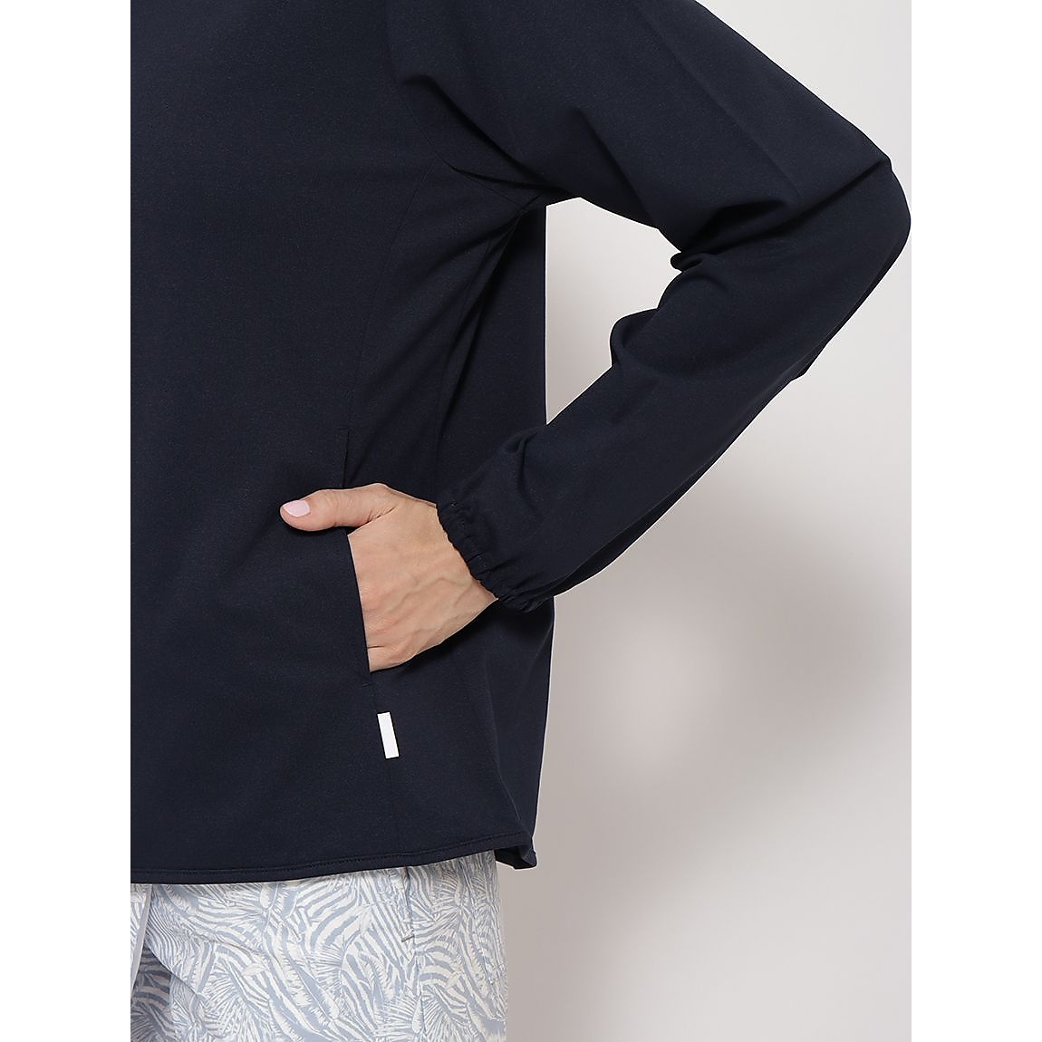 コットンタッチ天竺 for GOLF ジップフーディ LADIES