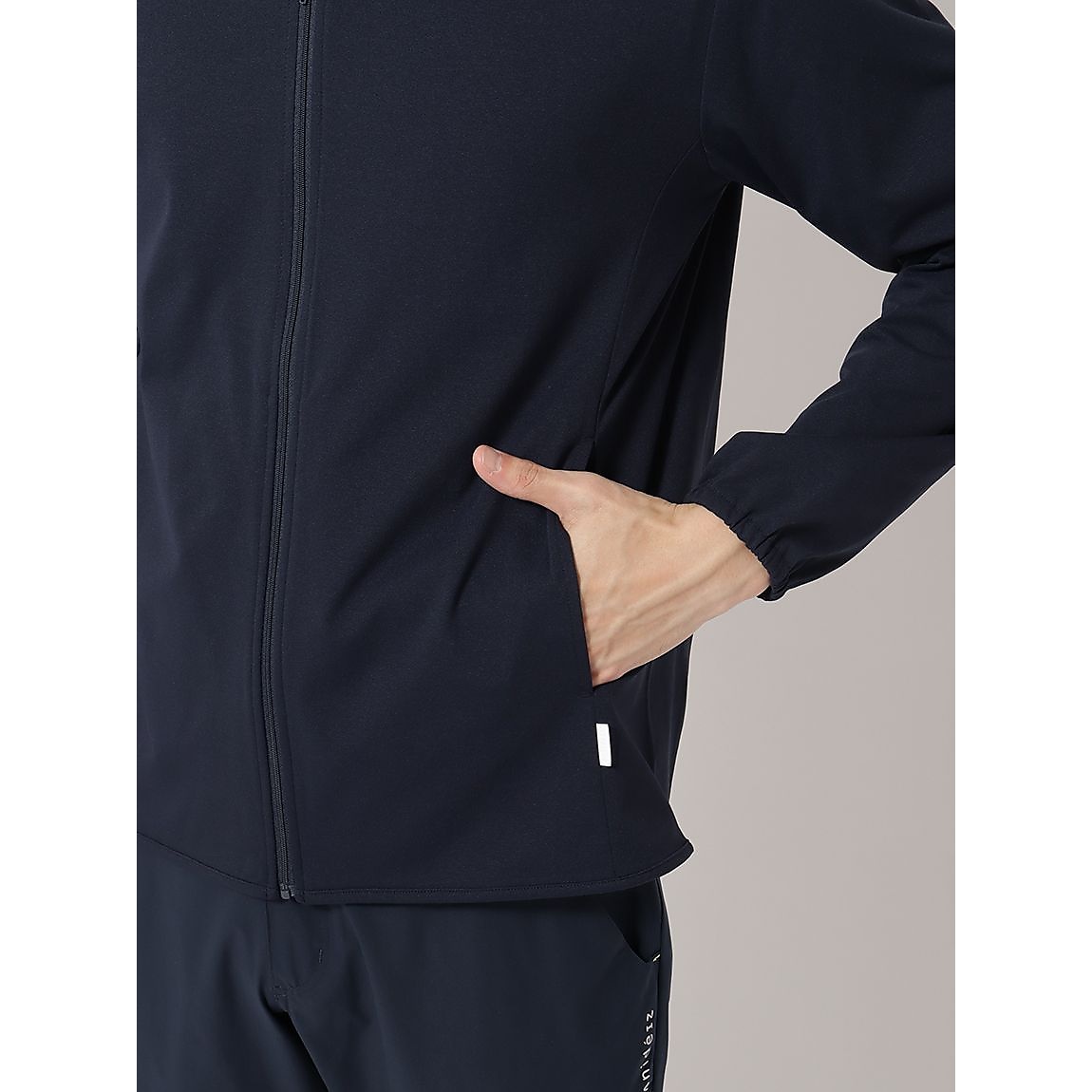 コットンタッチ天竺 for GOLF ジップフーディ MENS