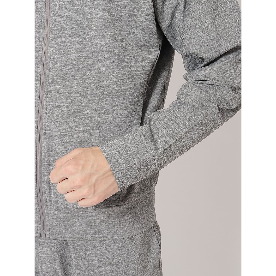 MF5クールジャージ ジップフーディ MENS