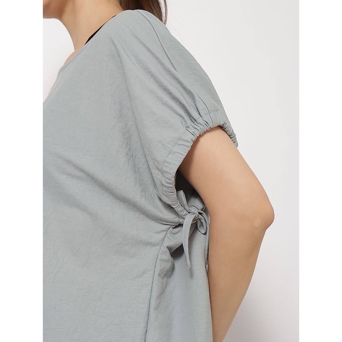 リネンライクジャージ フレンチスリーブTシャツ LADIES