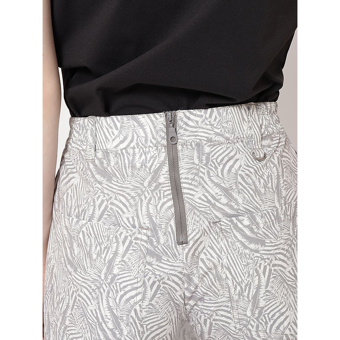 PEストレッチ for GOLF ボタニカルラップパンツLADIES