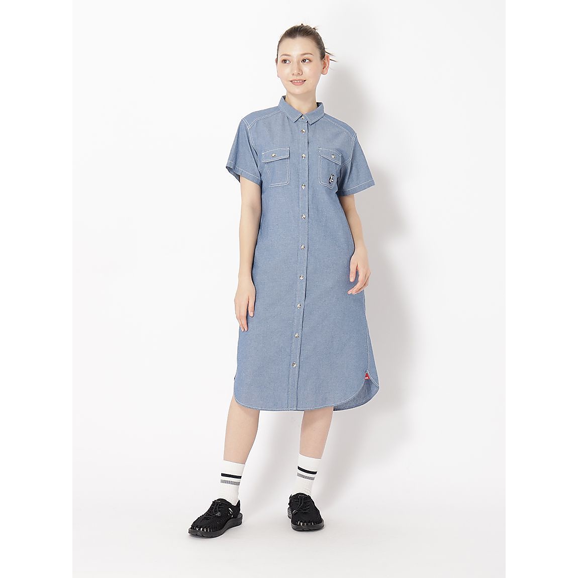 Beaver Yarn-Dyed Chambray S/S Dress