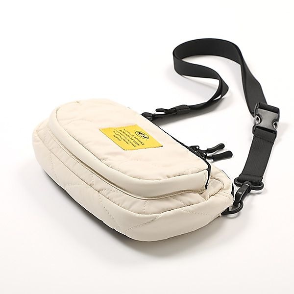 PADDED FRONT POCKET MINI SHOULDER BAG