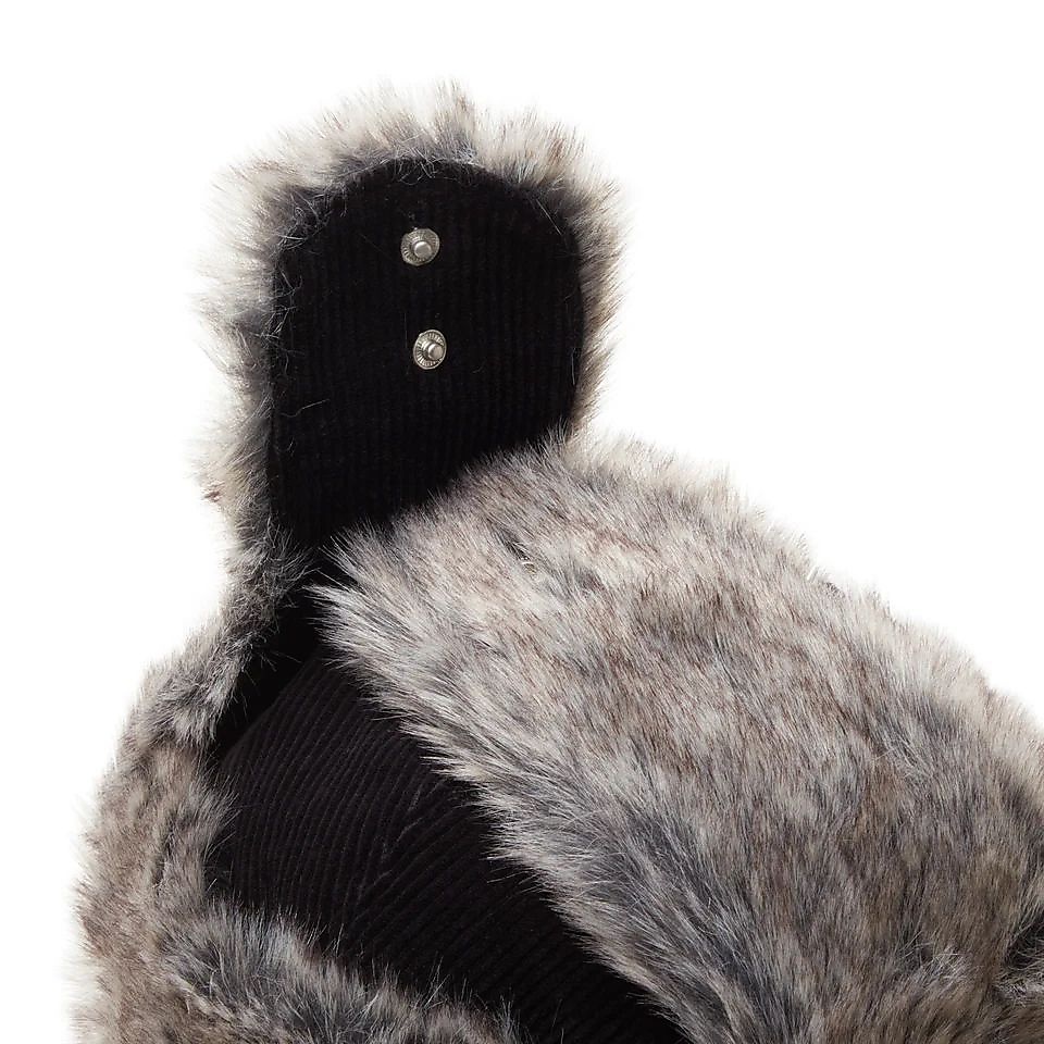 TRAPPER 8W CORDUROY BLK