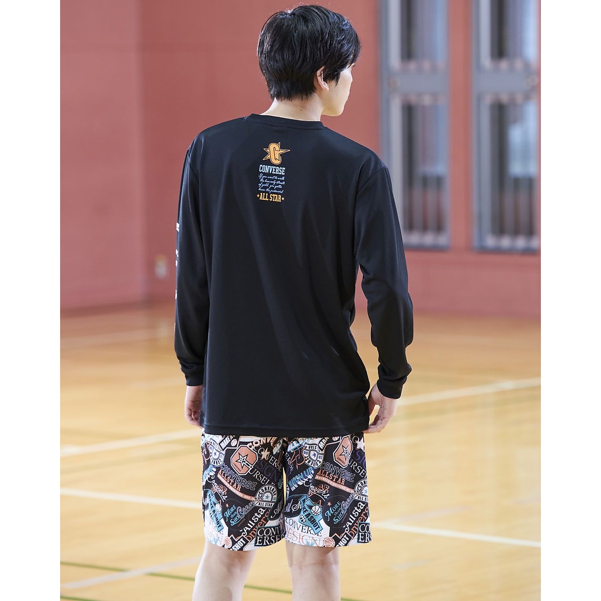 プリントロングスリーブシャツ(PRINT  LONG SLEEVE SHIRT)