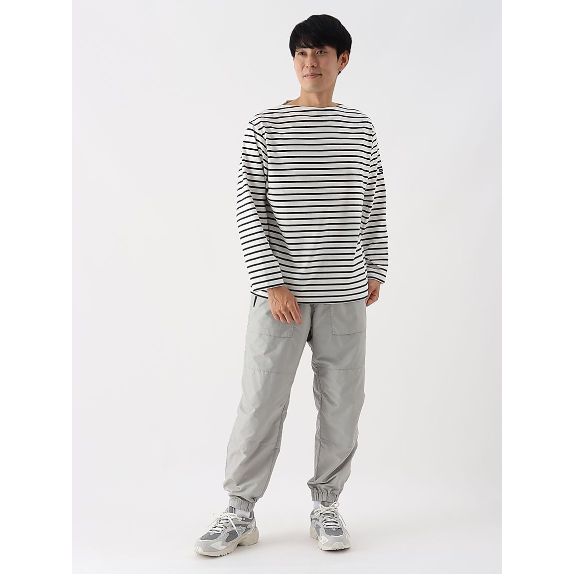 L/S HH Marine Border Tee (ロングスリーブ  HH マリンボーダーティー)