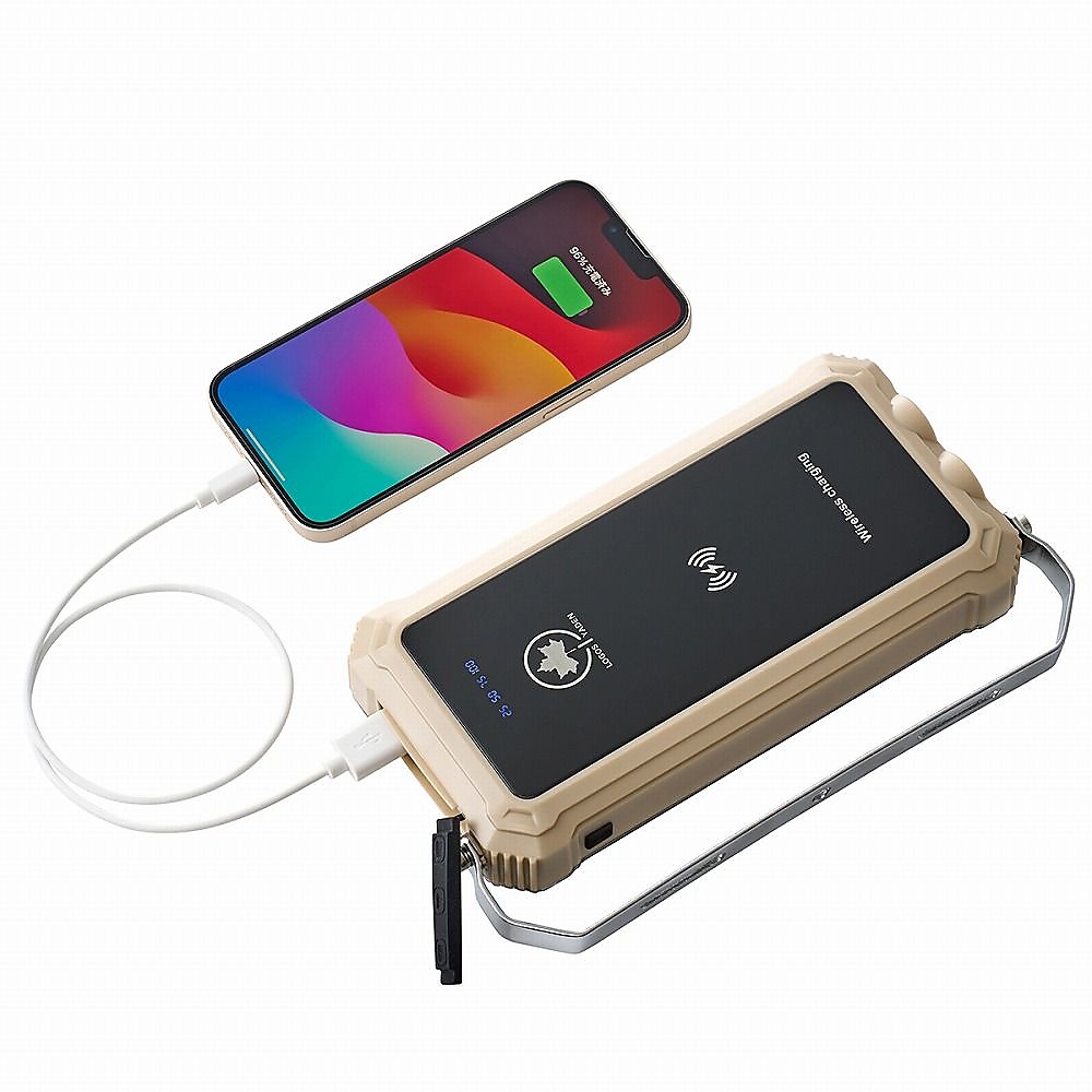 野電 パワーストックランタン2000・スマートワイヤレス