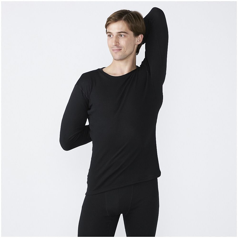 プレミアホットインナー　ブレスサーモ　厚手 for Active クルー長袖M