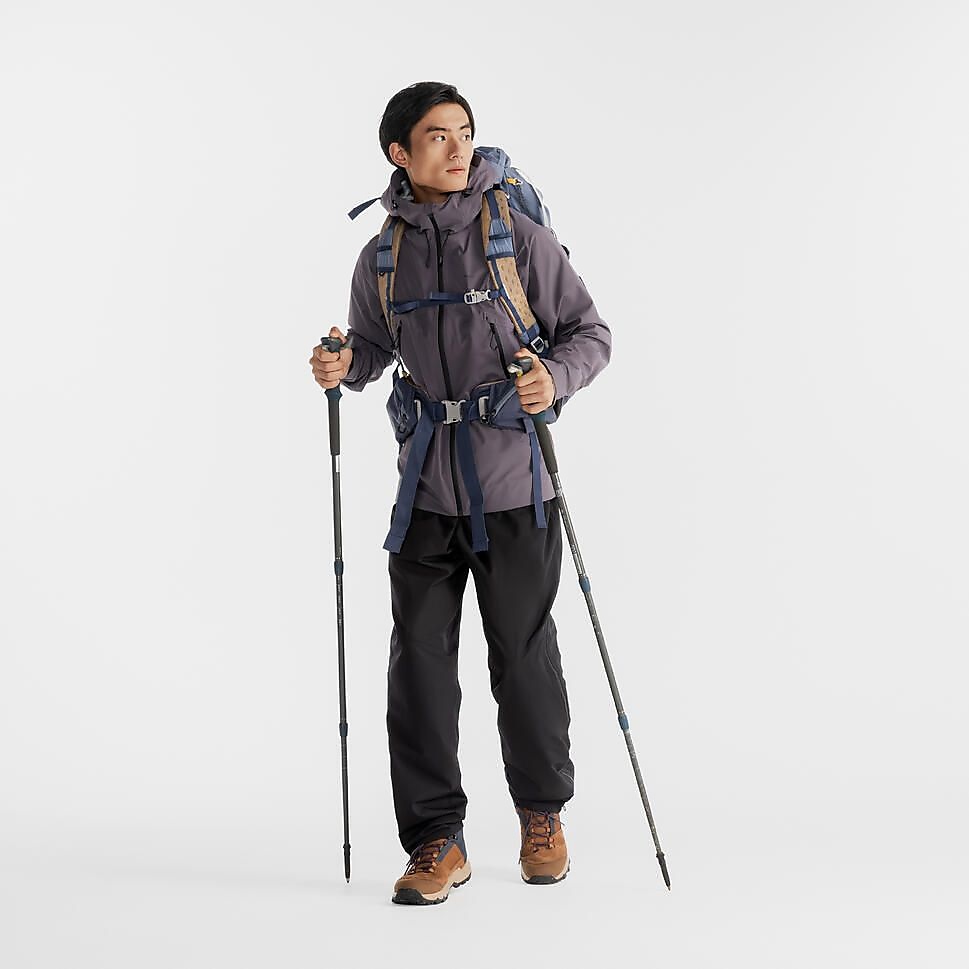 MENSトレッキングオーバーパンツBK