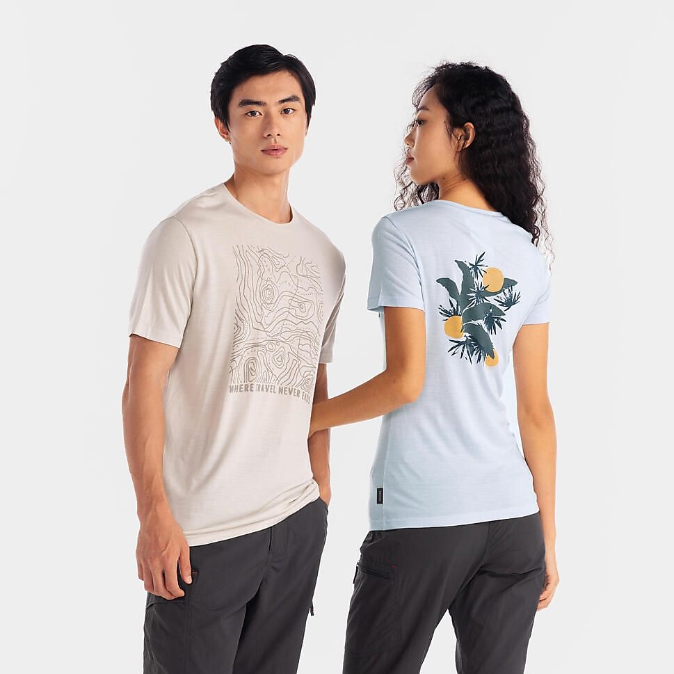 MENSトレック メリノウール Tシャツ