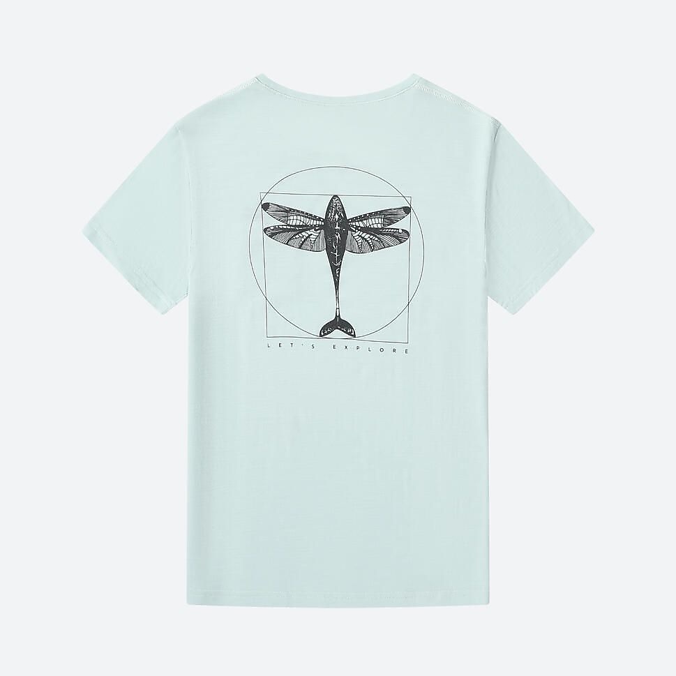 WOMENSトレッキング ウールTシャツP