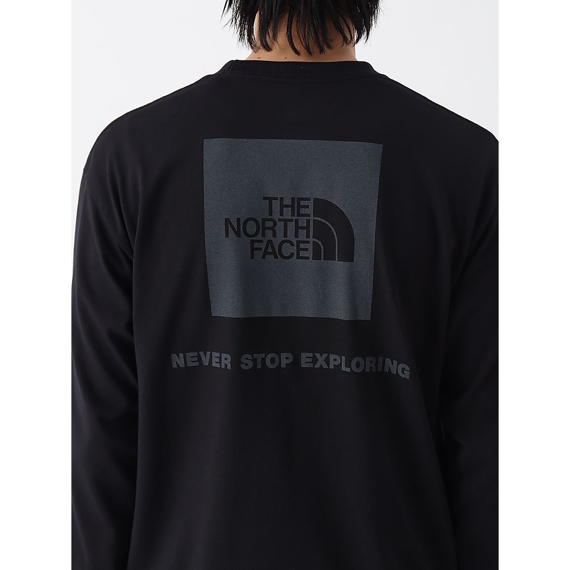 L/S BACK SQ LOGO T(L/SバックスクエアロゴT)