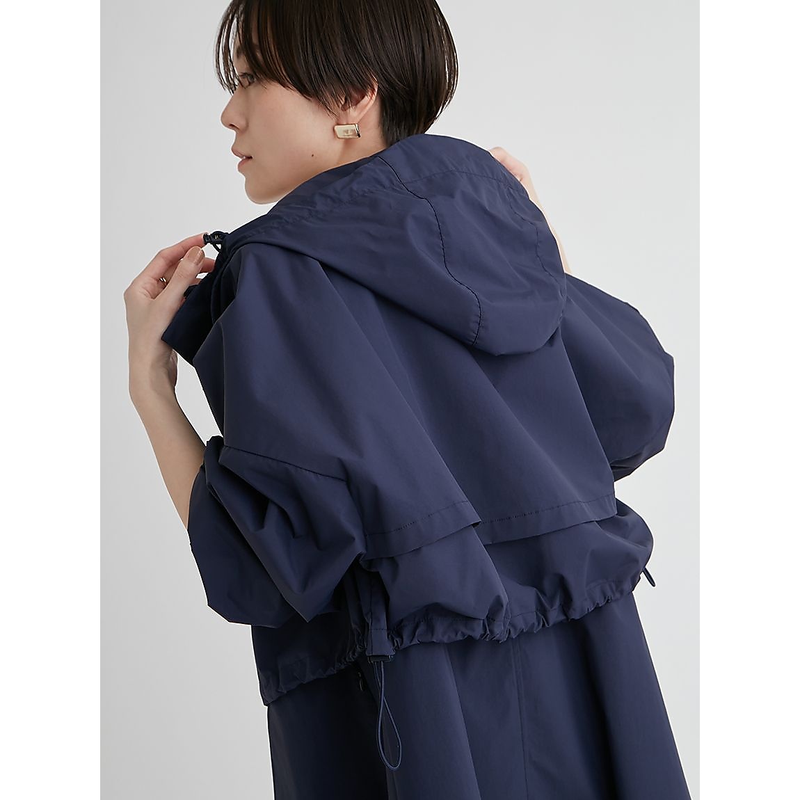 3wayレイヤードecoレインコート