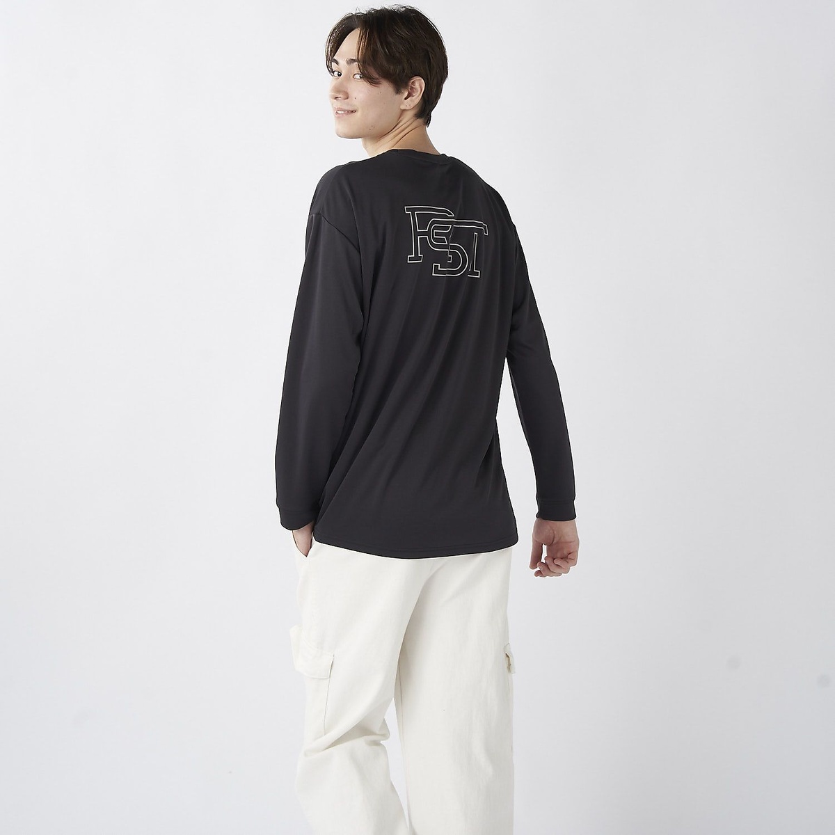 メンズRUSTYナガソデUVTシャツ