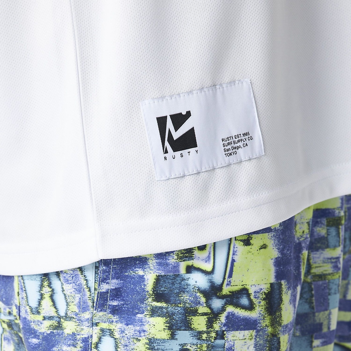 メンズRUSTYナガソデUVTシャツ