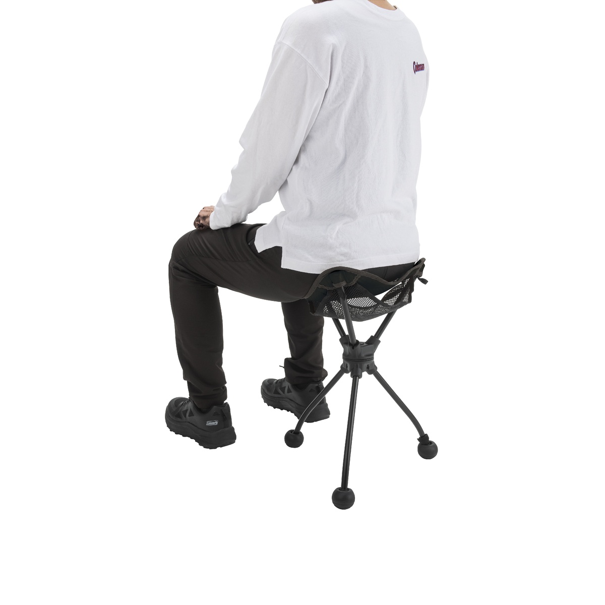 スツール360(ジェットブラック)