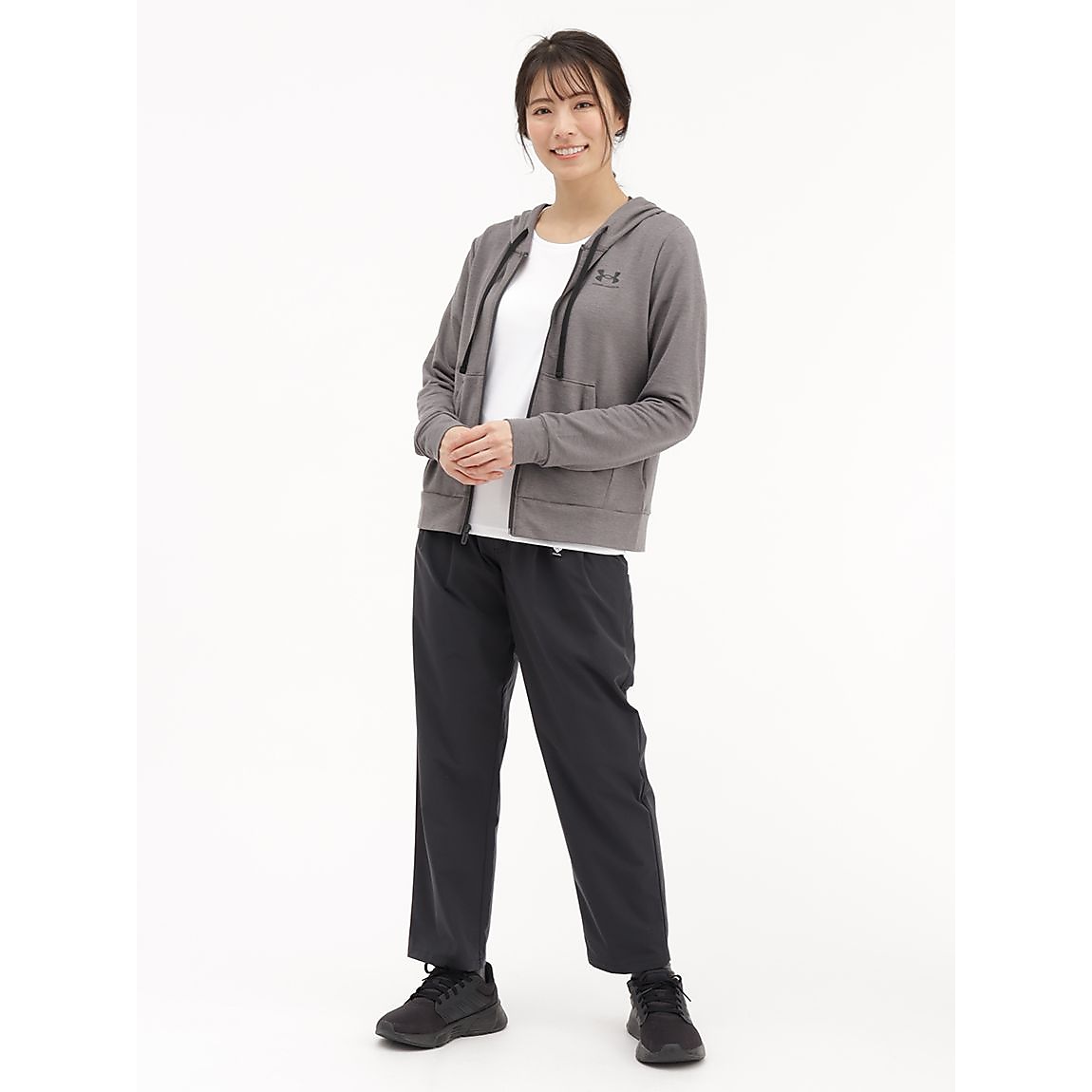 UA RIVAL TERRY FZ HOODIE