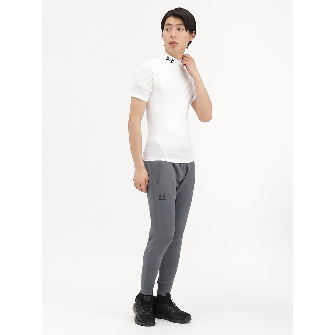 UA HG ARMOUR COMP MOCK SS