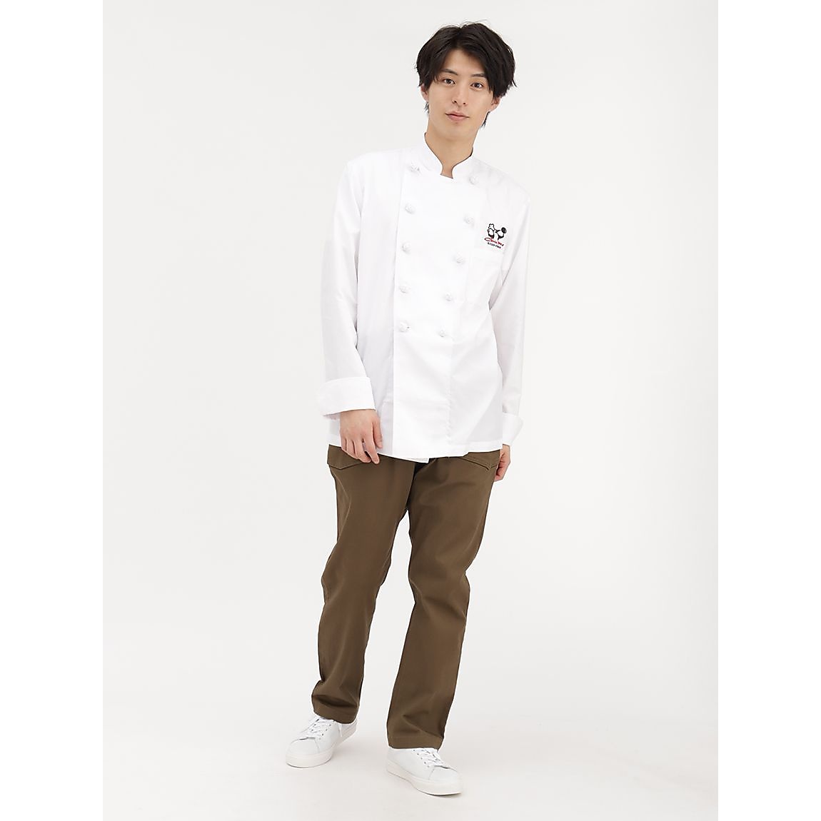 CHUMS KITCHEN CHEF COAT (チャムス キッチン シェフ コート)